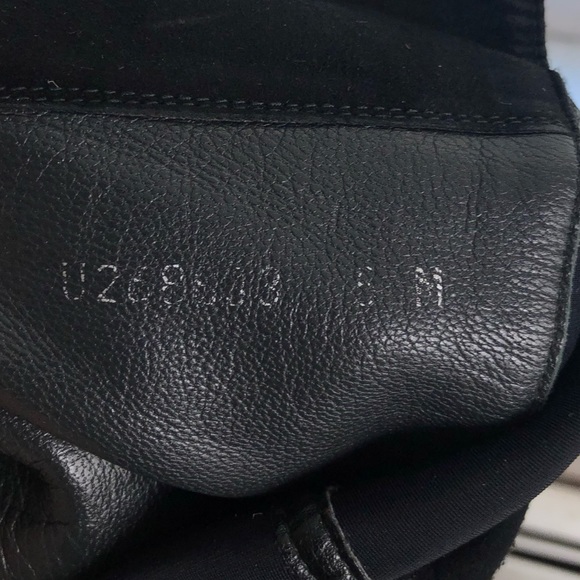 Stuart Weitzman Black Leather Pull on Sock Boots 6M - Picture 7 of 10
